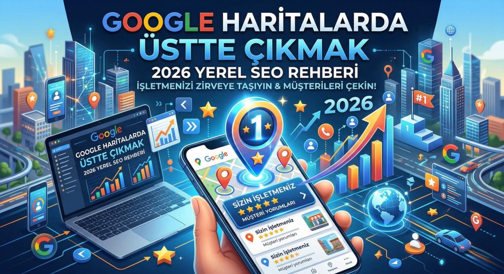 Google Haritalarda Üstte Çıkmak 2026 Yerel SEO Rehberi