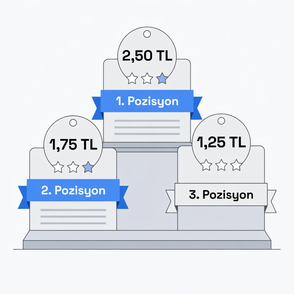 google ads açık artırma nasıl çalışır reklam sıralaması