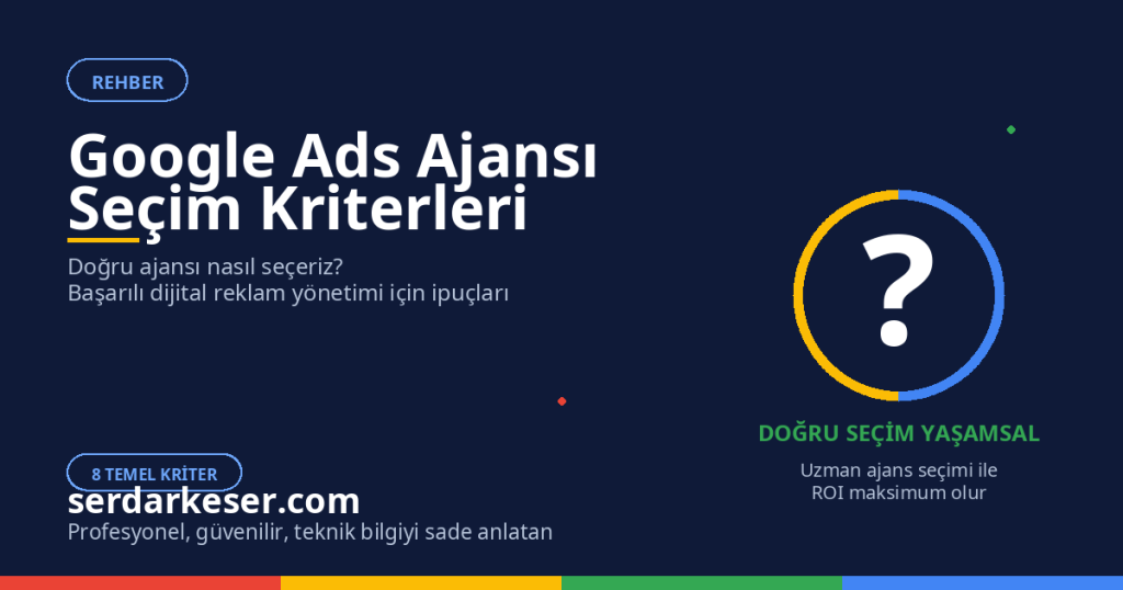 Google Ads Ajansı Seçimi: Başarılı Dijital Reklamların Yolu 1 Google Ads Ajansı Seçimi: Başarılı Dijital Reklamların Yolu