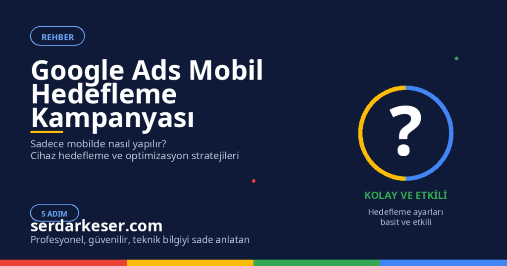 Google Ads Reklam Kampanyası Sadece Mobil Cihazlarda Nasıl Yapılır 1 Google Ads Reklam Kampanyası Sadece Mobil Cihazlarda Nasıl Yapılır
