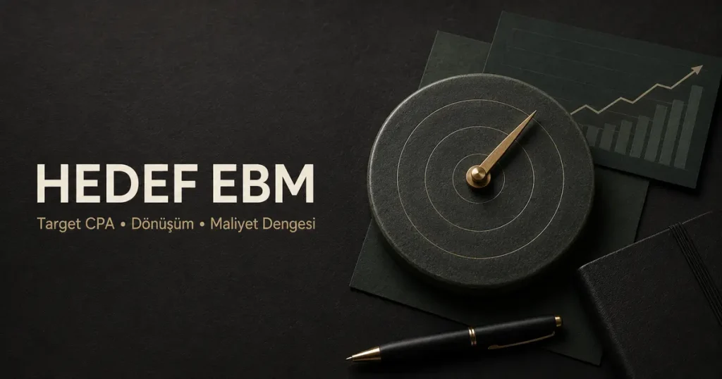 Hedef EBM ve Google Ads Target CPA teklif stratejisi rehberi