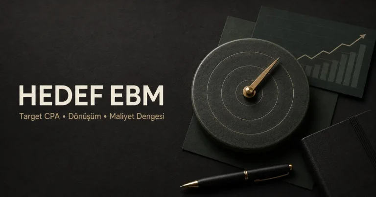 Hedef EBM ve Google Ads Target CPA teklif stratejisi rehberi